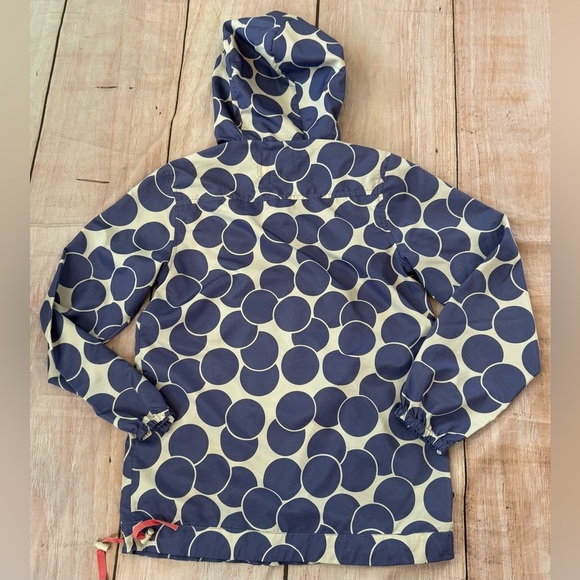 Boden Women's windbreaker jacket pullover Uk 6 Us2 Blue White Jacket Hooded - Picture 4 of 8